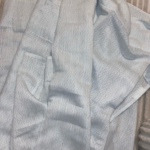 Baby Blue Sheer Curtains x4 Panels - Picture 2 of 5